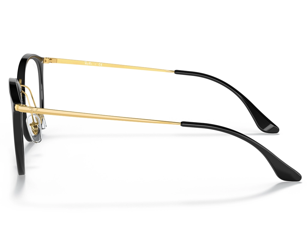 Ray-Ban 0RX7140 2000 Black 49