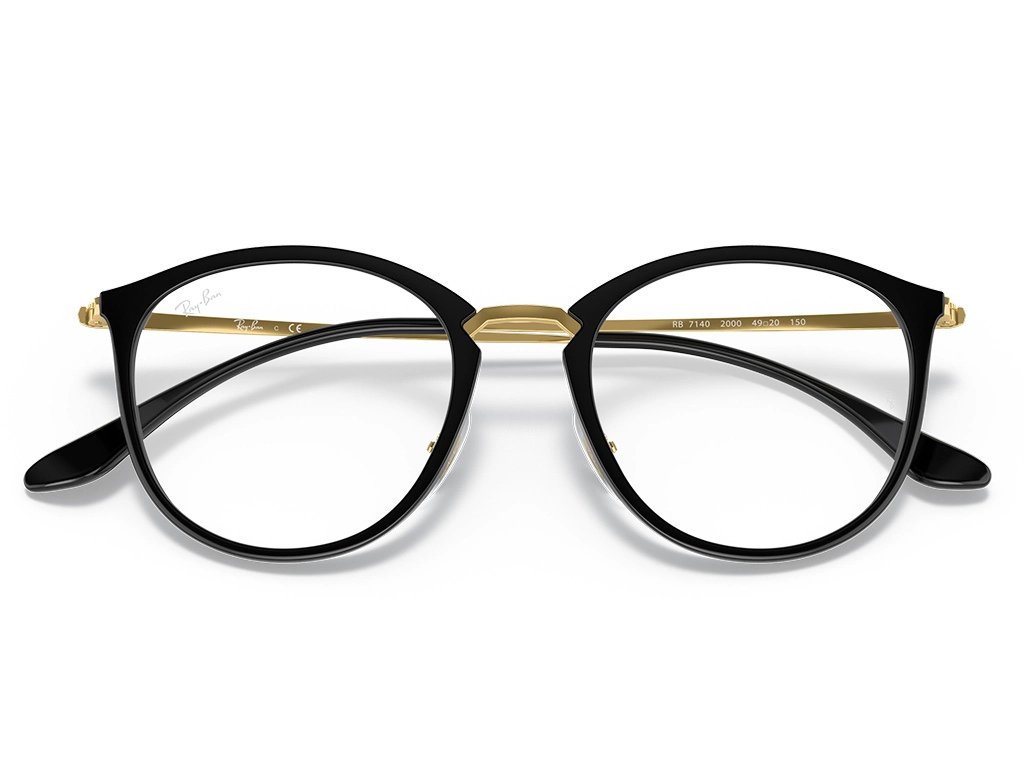 Ray-Ban 0RX7140 2000 Black 49