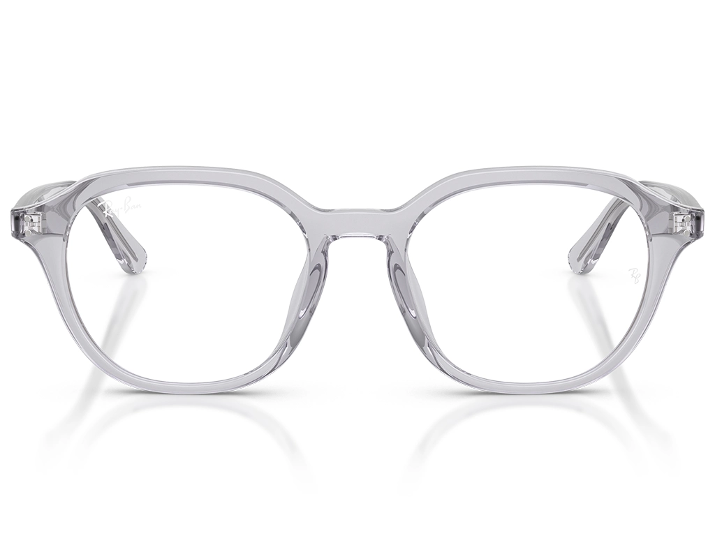 Ray-Ban 0RX7259D 8411 Transparent Light Grey 52