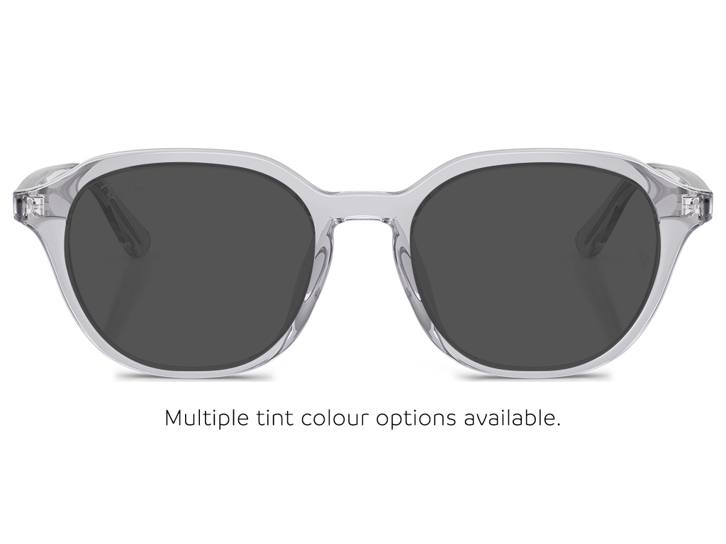 Ray-Ban 0RX7259D 8411 Transparent Light Grey 52