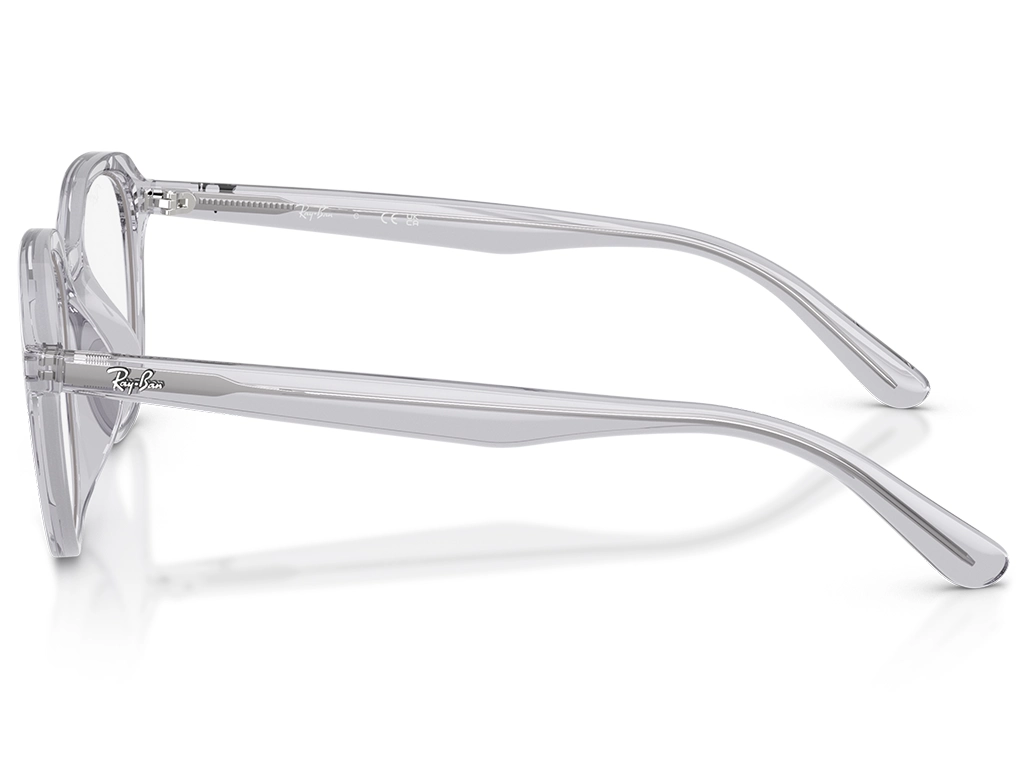 Ray-Ban 0RX7259D 8411 Transparent Light Grey 52