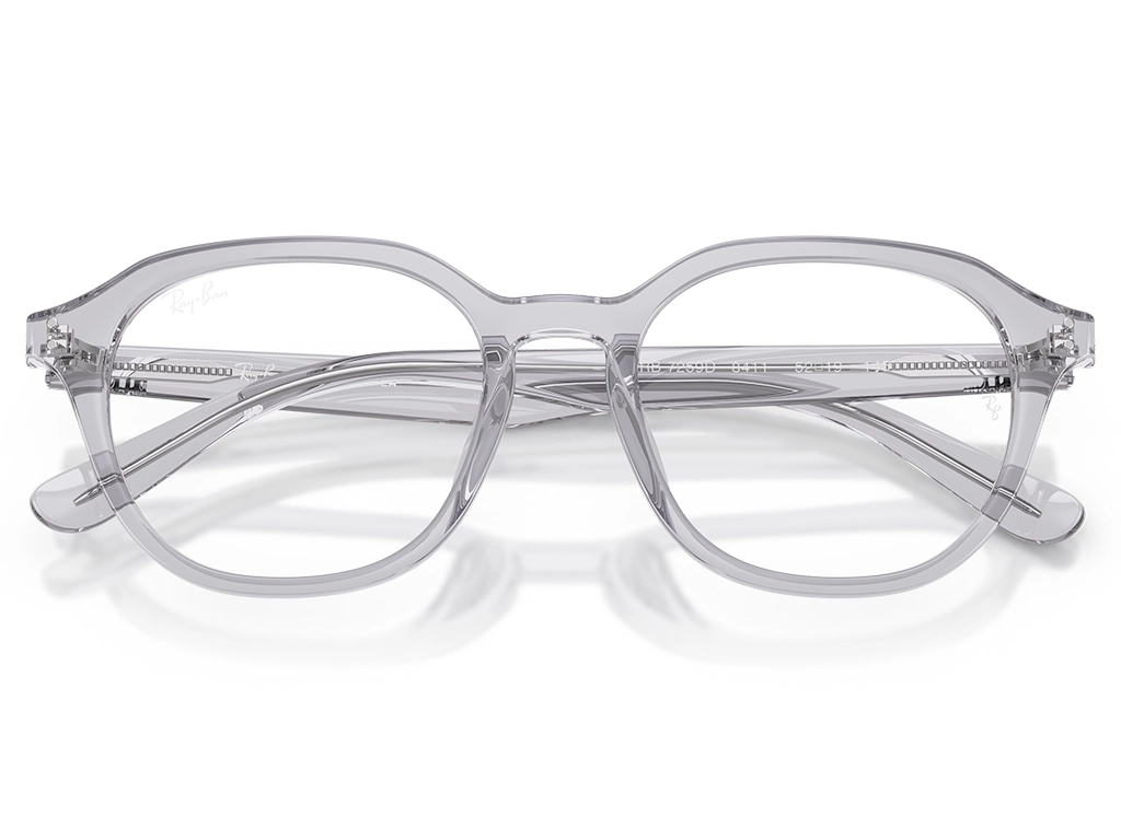Ray-Ban 0RX7259D 8411 Transparent Light Grey 52