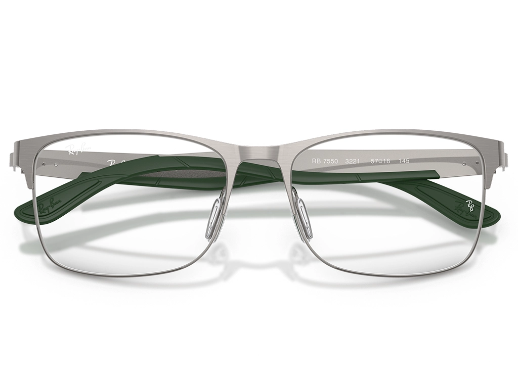 Ray-Ban 0RX7550 3221 Gunmetal 55