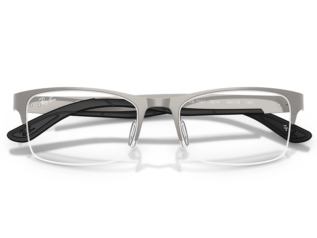 Ray-Ban 0RX7551 3214 Gunmetal 54