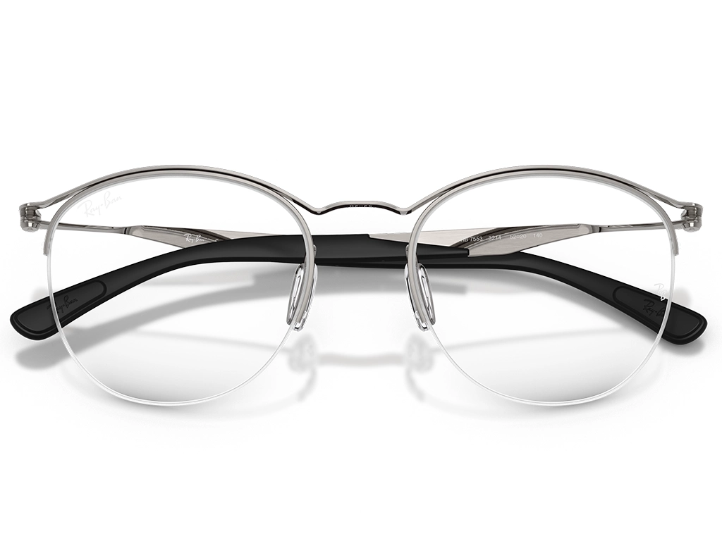 Ray-Ban 0RX7553 3214 Gunmetal 50