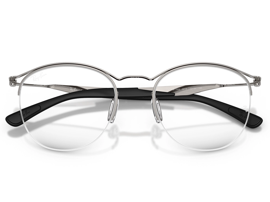 Ray-Ban 0RX7553 3214 Gunmetal 52