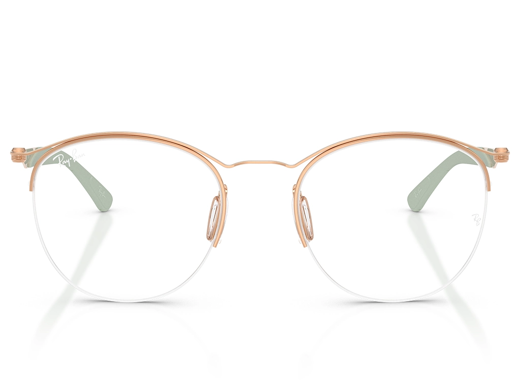 Ray-Ban 0RX7553 3217 Rose Gold 50