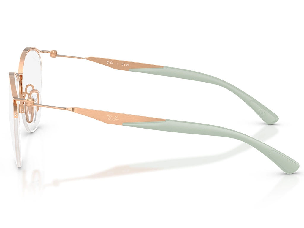 Ray-Ban 0RX7553 3217 Rose Gold 50