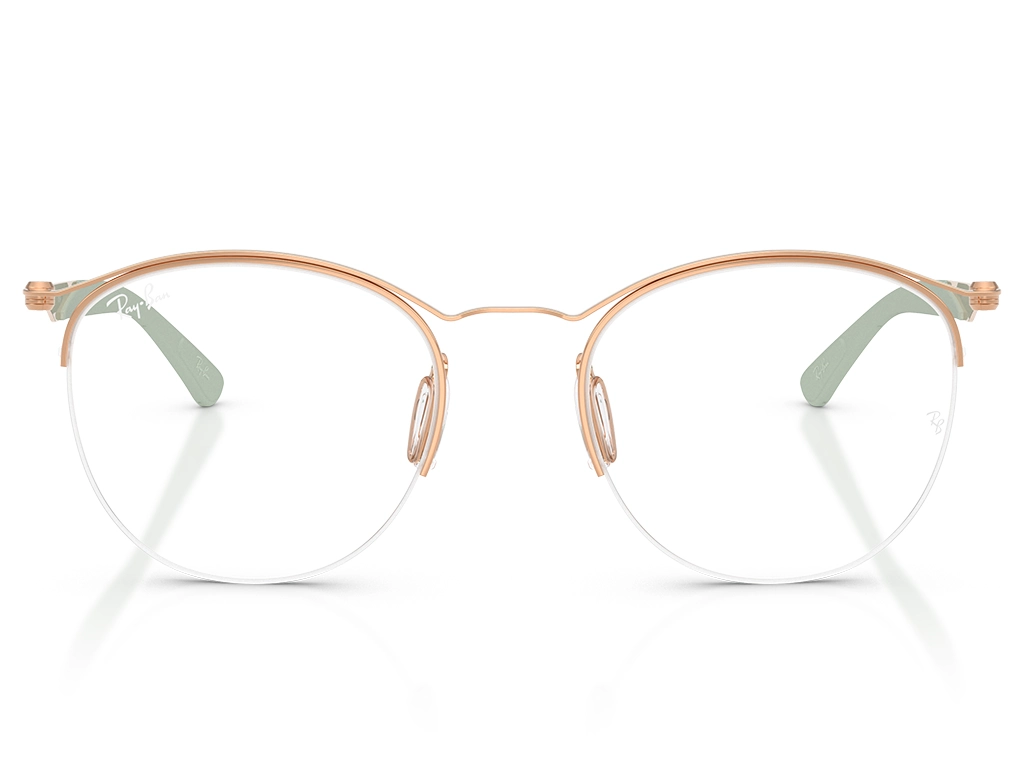 Ray-Ban 0RX7553 3217 Rose Gold 52