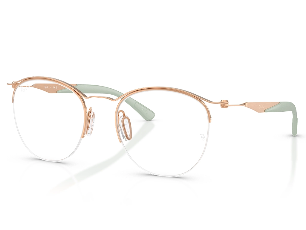 Ray-Ban 0RX7553 3217 Rose Gold 52