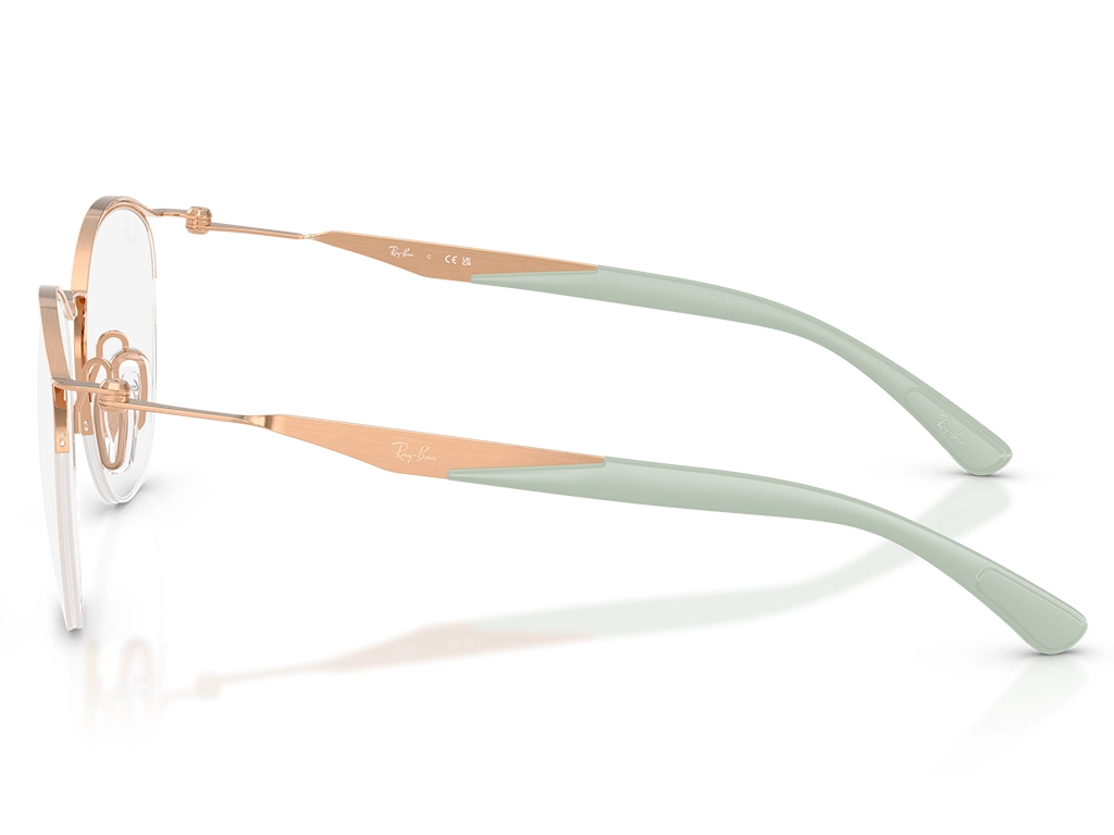 Ray-Ban 0RX7553 3217 Rose Gold 52