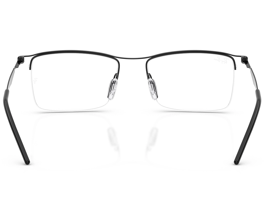 Ray-Ban 0RX7554 3215 Matte Black 55