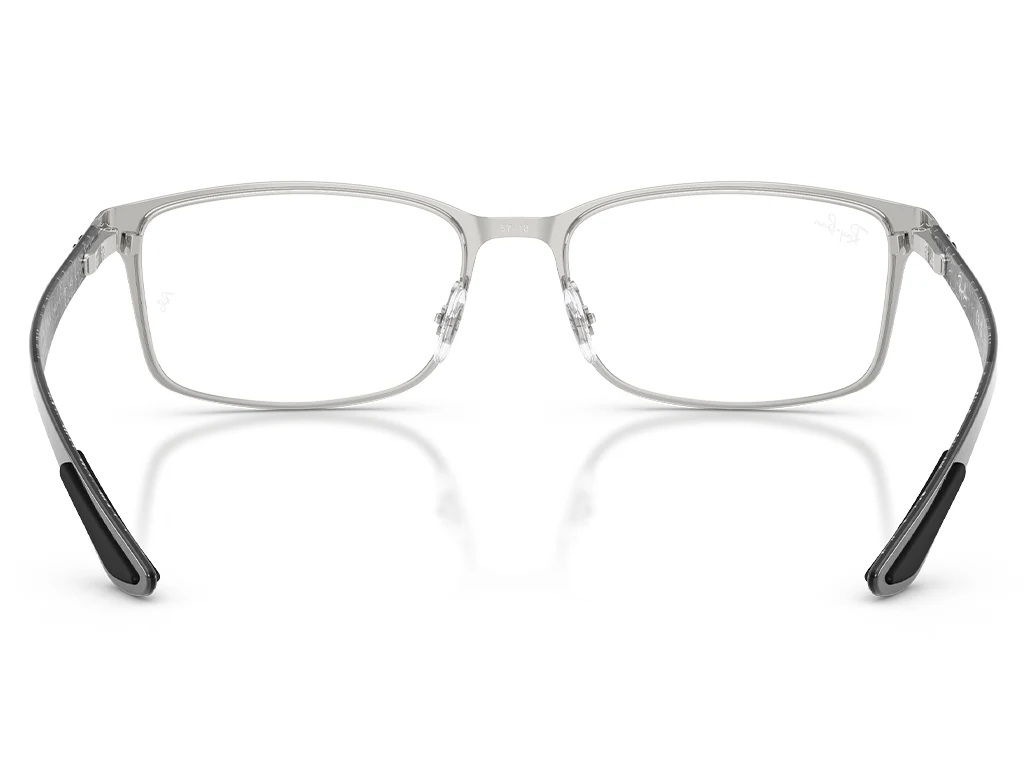 Ray-Ban 0RX8424 2997 Matte Black & Silver 55