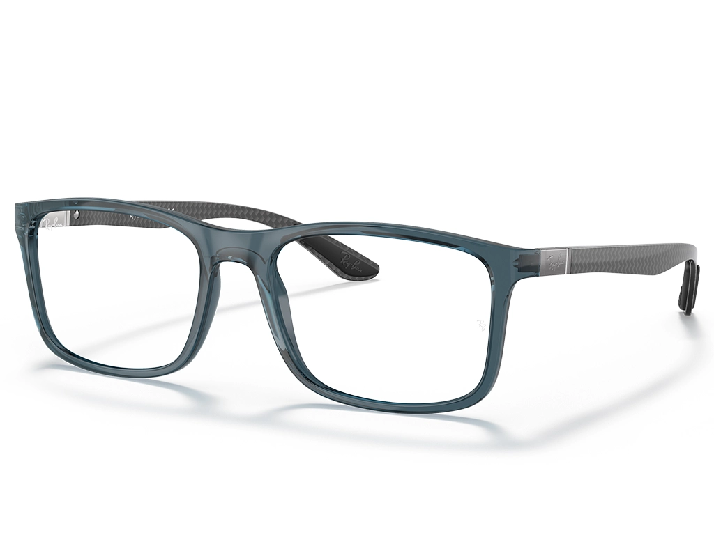 Ray-Ban 0RX8908 5719 Transparent Blue 53