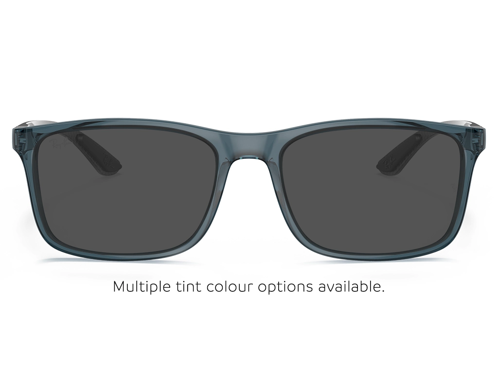 Ray-Ban 0RX8908 5719 Transparent Blue 53