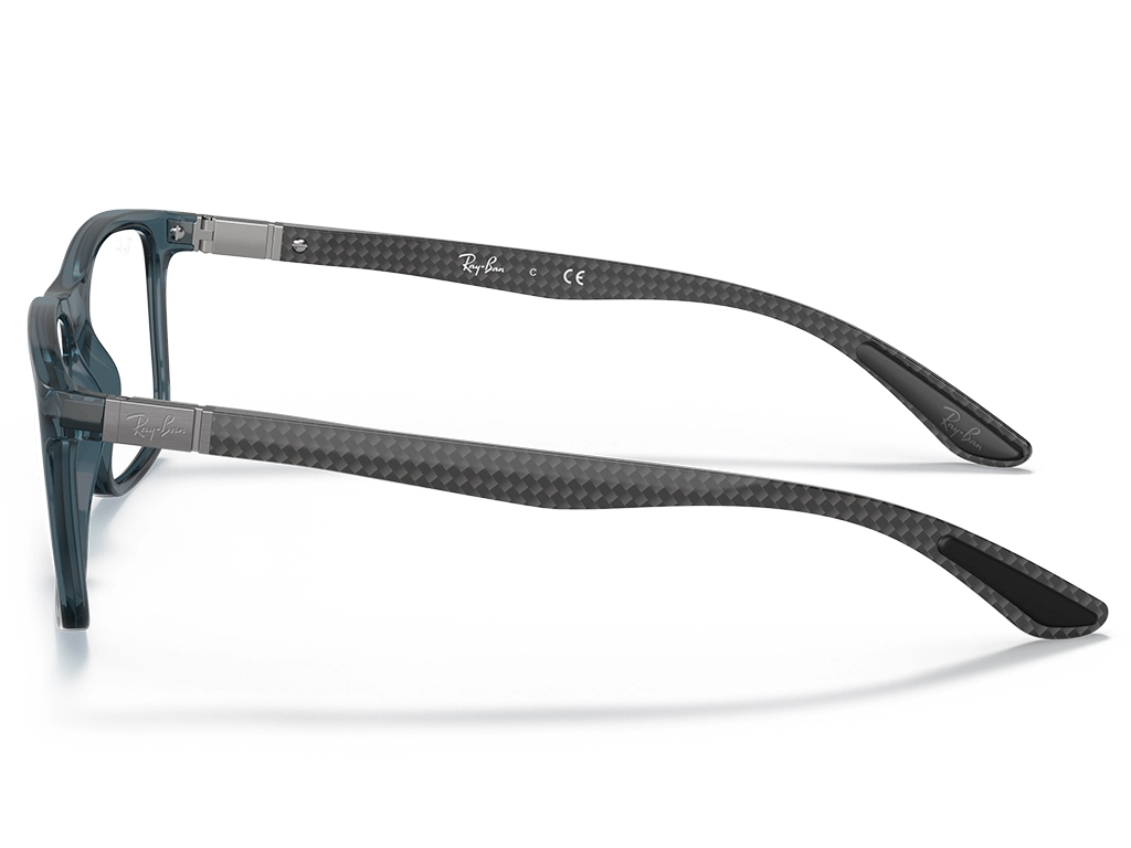 Ray-Ban 0RX8908 5719 Transparent Blue 53