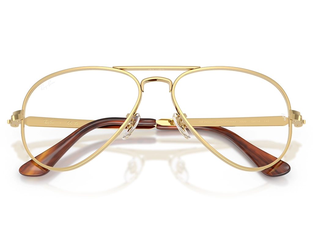 Ray-Ban Aviator Max 0RX3925V 2500 Arista Gold 58