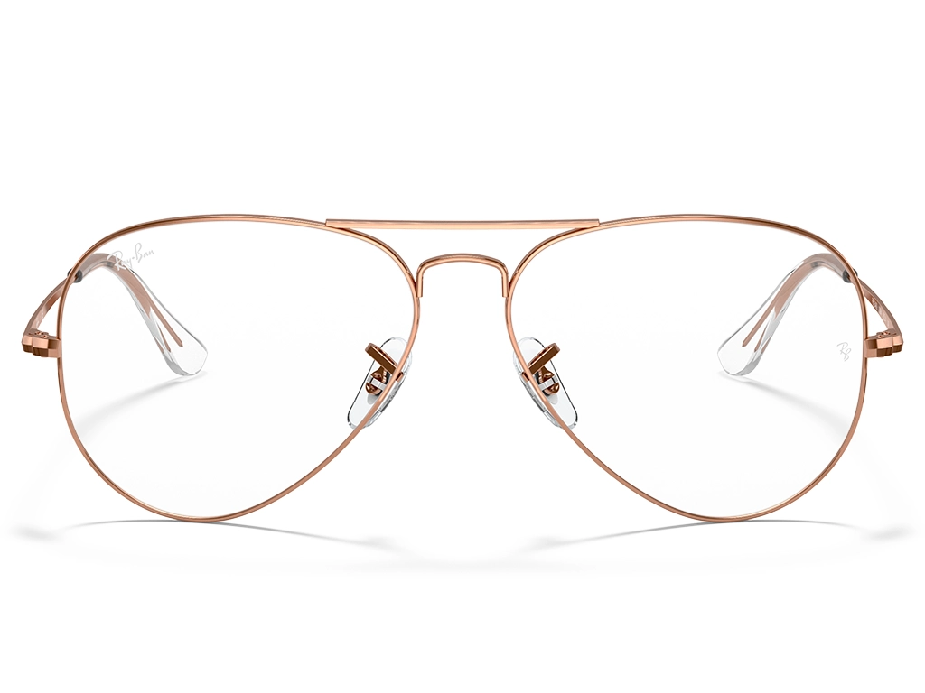 Ray-Ban Aviator RX6489 3094 55 Rose Gold