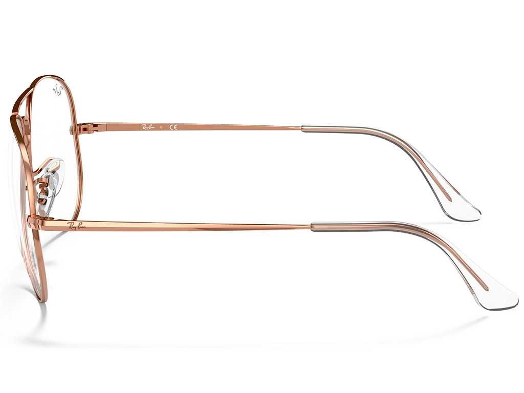 Ray-Ban Aviator RX6489 3094 55 Rose Gold