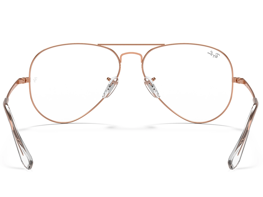 Ray-Ban Aviator RX6489 3094 55 Rose Gold