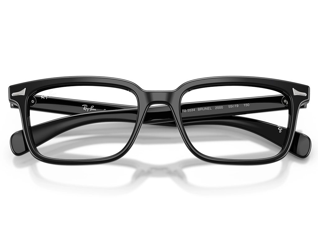 Ray-Ban Brunel 0RX5534 2000 Black 53