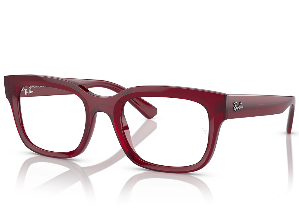 Ray-Ban Chad RX7217 8265 52 Transparent Red