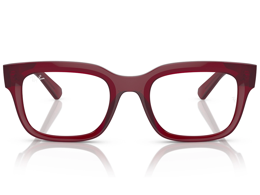 Ray-Ban Chad RX7217 8265 52 Transparent Red