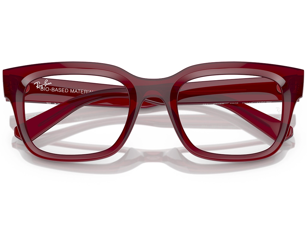 Ray-Ban Chad RX7217 8265 52 Transparent Red