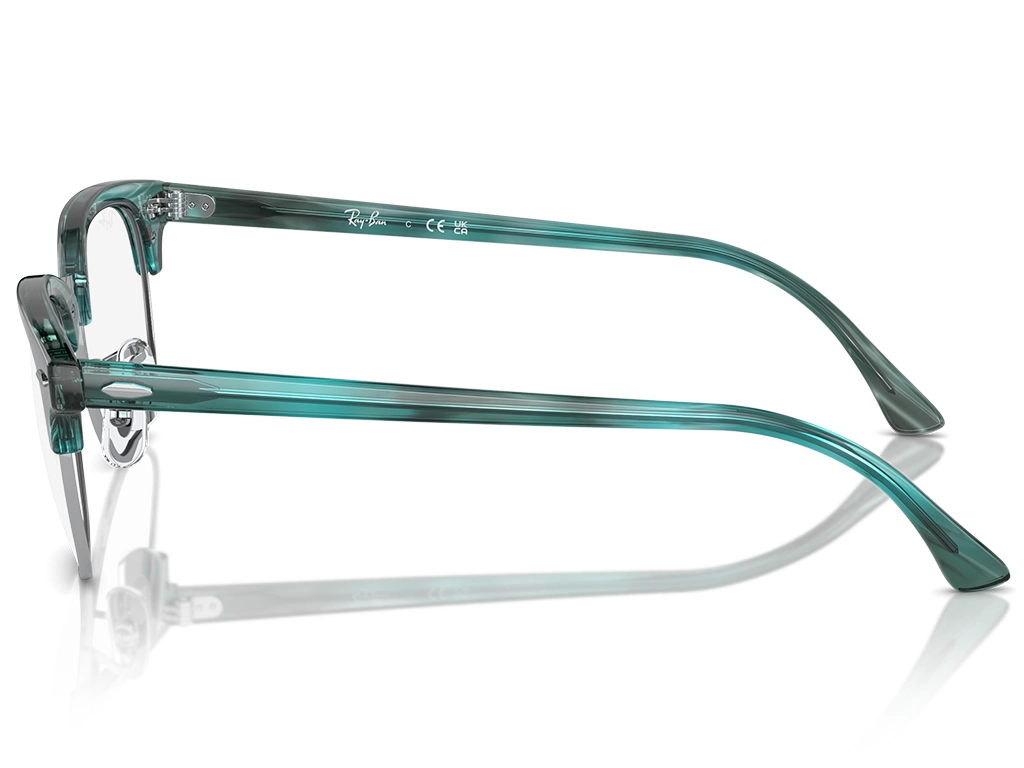 Ray-Ban Clubmaster RB5154 8377 51 Striped Green