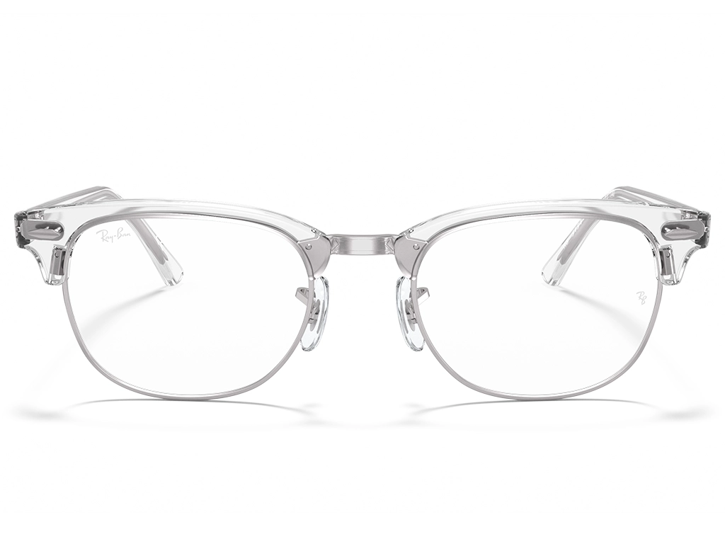 Ray-Ban Clubmaster RX5154 2001 49 White Transparent