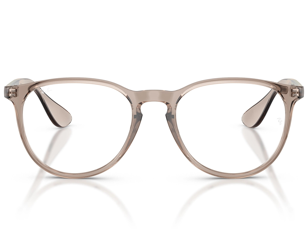 Ray-Ban Erika 0RX7046 8507 Transparent Light Brown 51