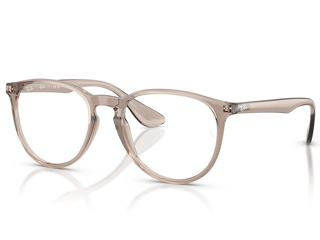 Ray-Ban Erika 0RX7046 8507 Transparent Light Brown 51