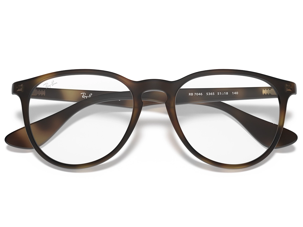 Ray-Ban Erika RX7046 5365 Rubber Havana