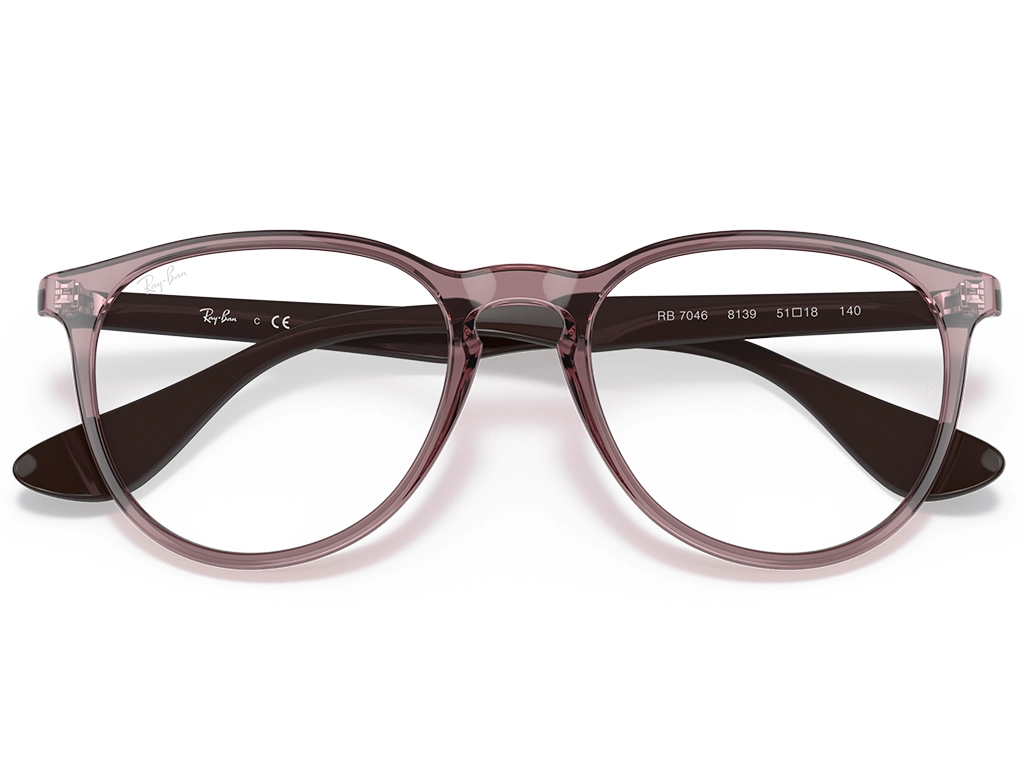 Ray-Ban Erika RX7046 8139 Transparent Violet