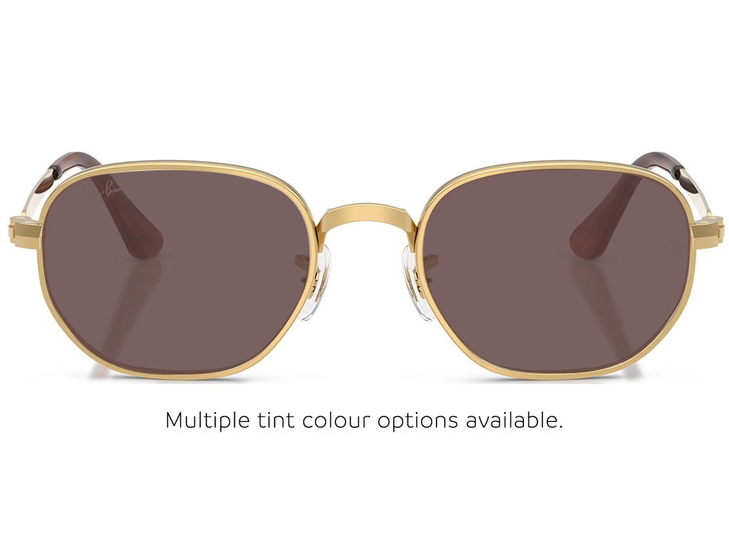 Ray-Ban Hexagonal Max 0RX6559 2500 Gold 52