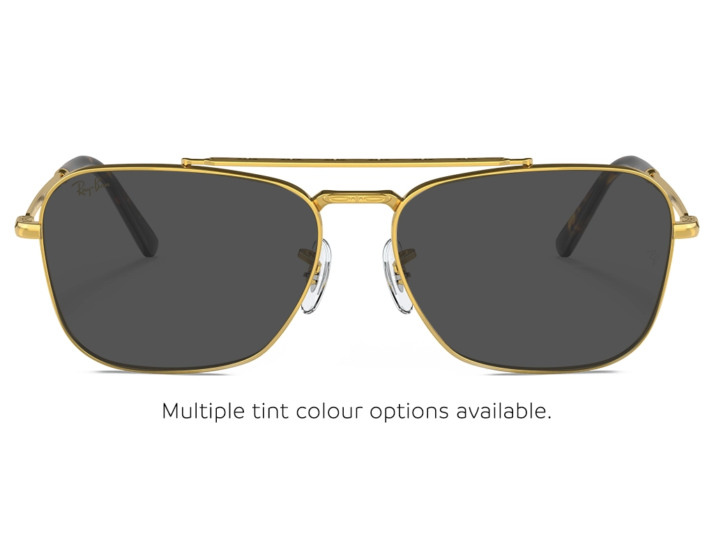 Ray-Ban New Caravan RX3636V 3086 Gold 58