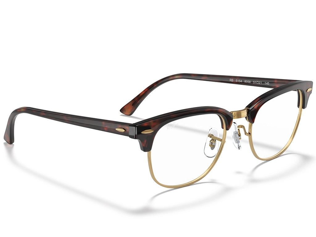 Ray-Ban RB5154 8058 51 Polished Mock Tortoise