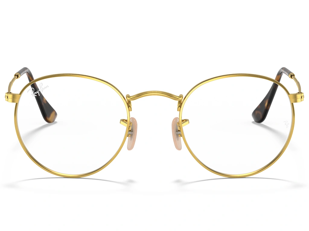 Ray-Ban Round Metal 0RX3447V 2500 Arista Gold 53