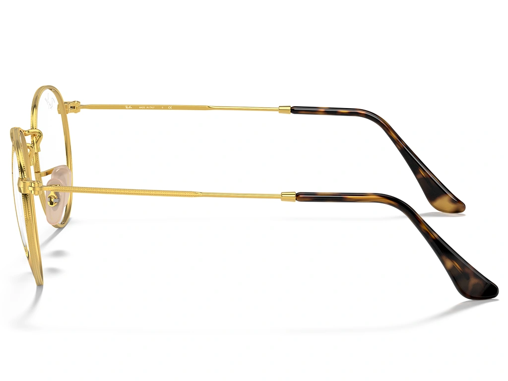 Ray-Ban Round Metal 0RX3447V 2500 Arista Gold 53