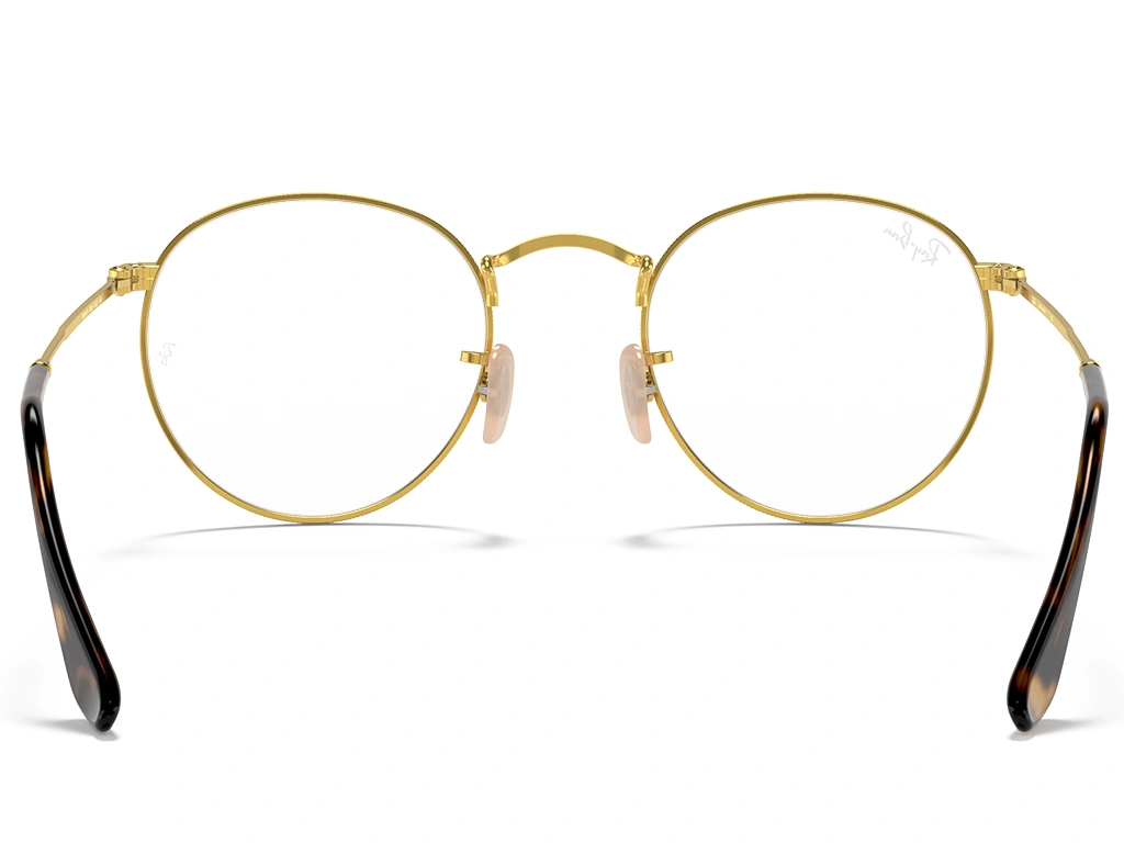 Ray-Ban Round Metal 0RX3447V 2500 Arista Gold 53