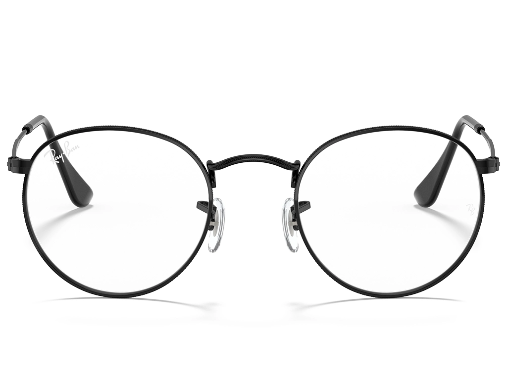 Ray-Ban Round Metal 0RX3447V 2503 Black 47