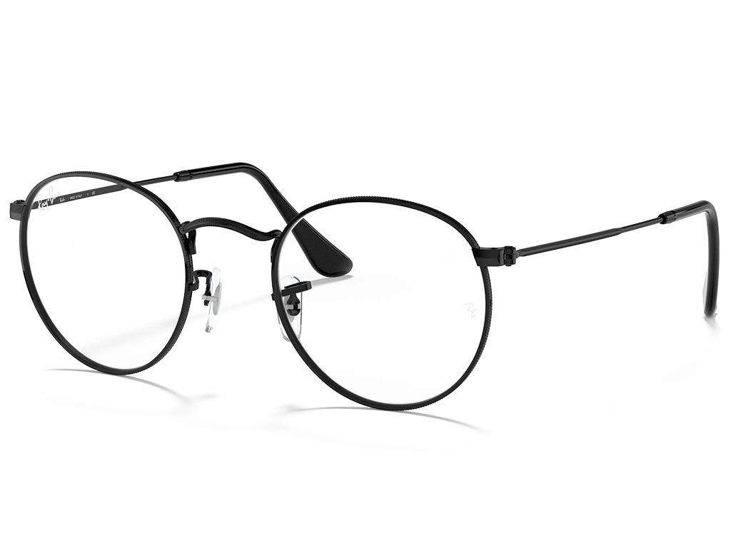 Ray-Ban Round Metal 0RX3447V 2503 Black 47