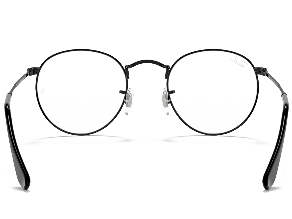 Ray-Ban Round Metal 0RX3447V 2503 Black 47