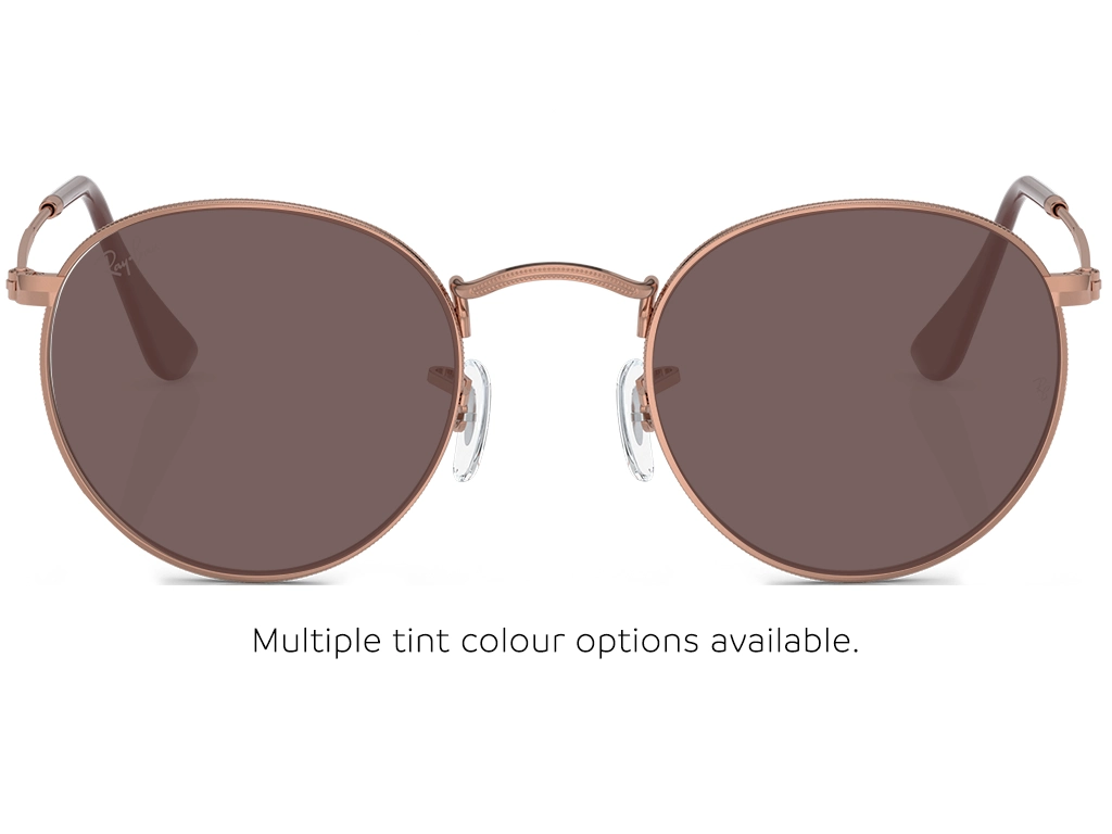 Ray-Ban Round Metal 0RX3447V 3094 Rose Gold 47
