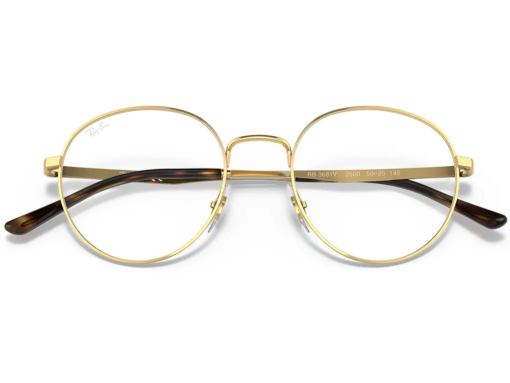 Ray-Ban RX3681V 2500 50 Arista Gold