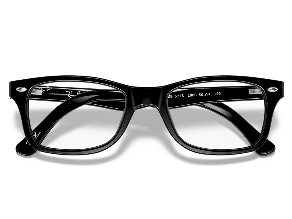 Ray-Ban RX5228 2000 53 Shiny Black