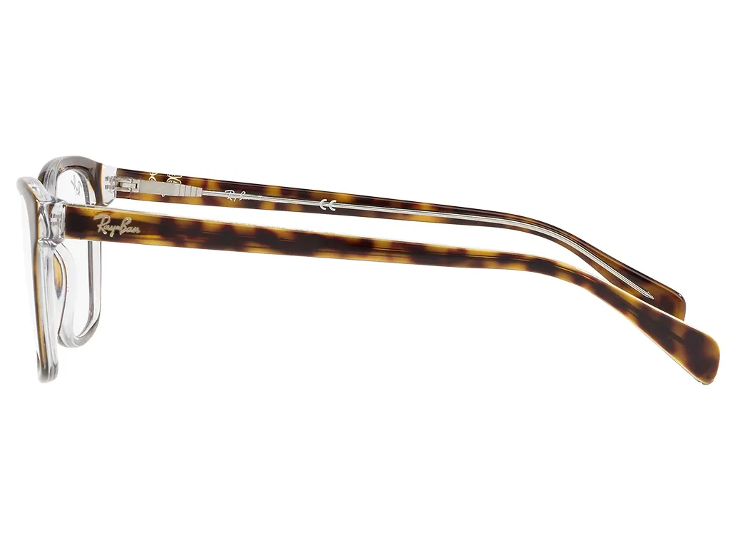 Ray-Ban RX5362 5082 Havana on Transparent 54