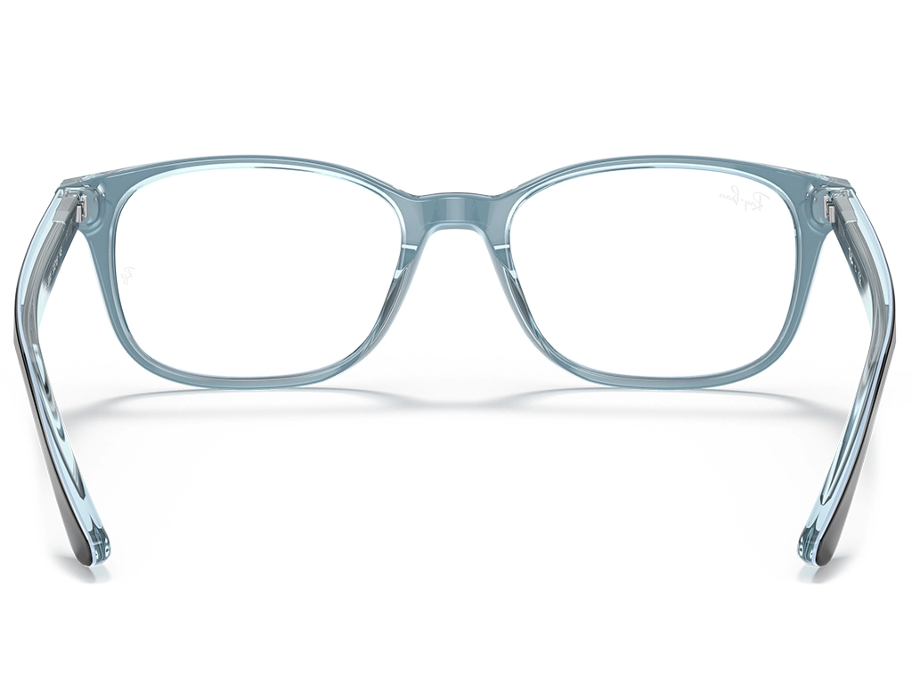 Ray-Ban RX5375 5883 Havana on Light Blue 53