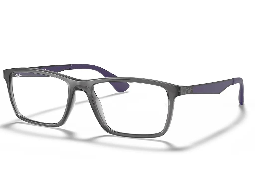 Ray-Ban RX7056 5814 55 Transparent Grey
