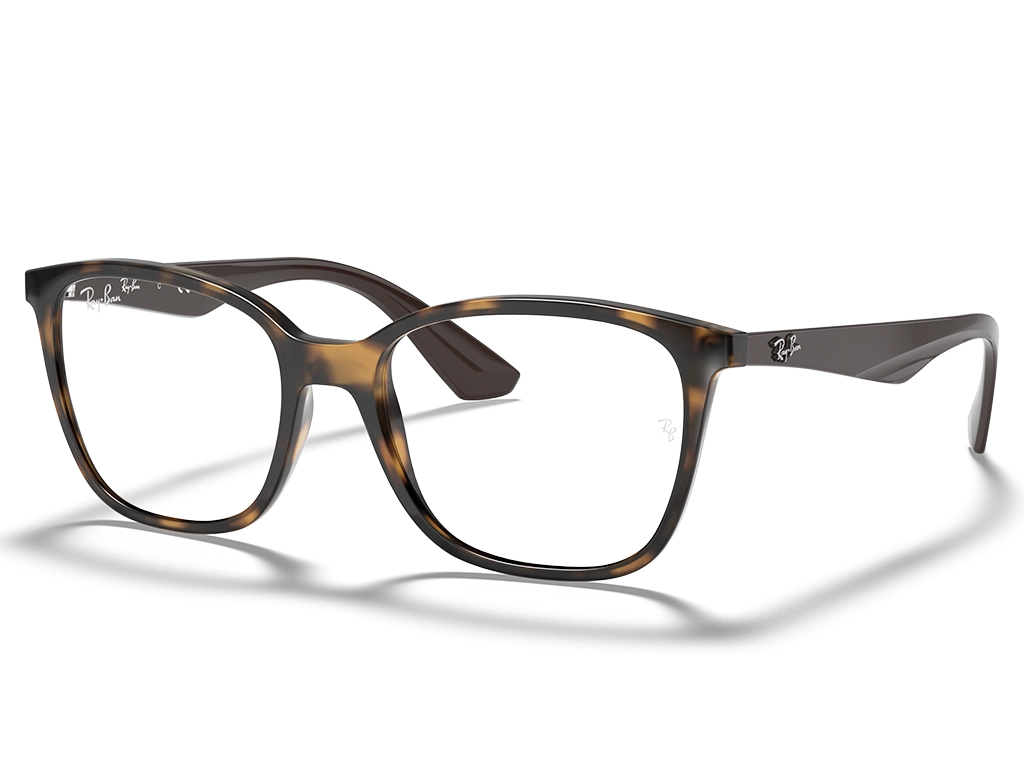 Ray-Ban RX7066 5577 54 Shiny Havana